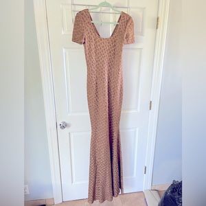 St John Couture evening gown